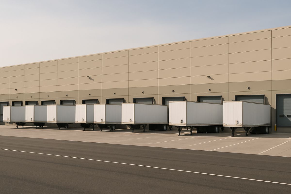 Industrial property at large scope — representative photography