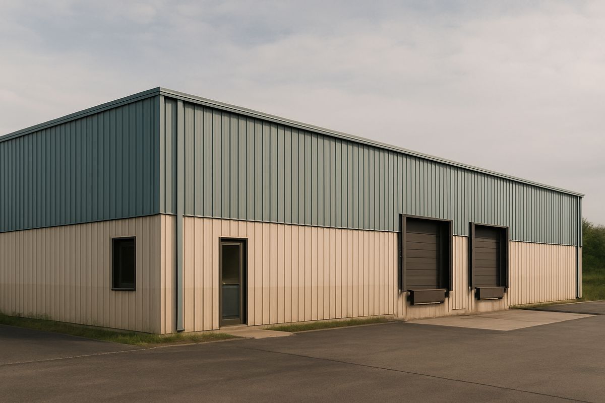 Industrial property at small scope — representative photography