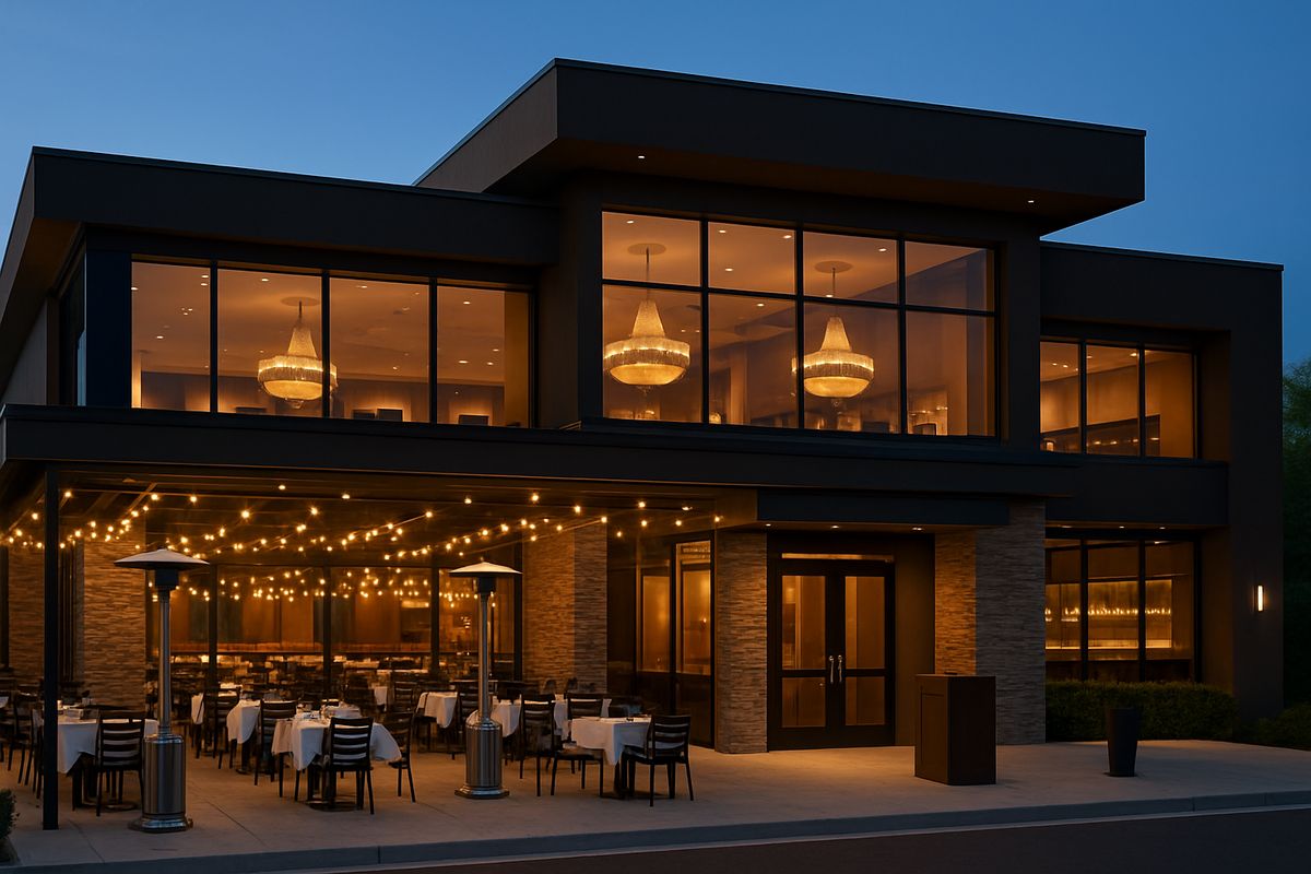 Restaurant property at large scope — representative photography
